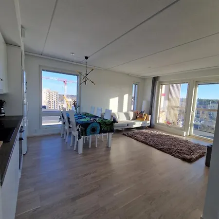 Apartment 62m2 10th Floor Modern With Sauna And View