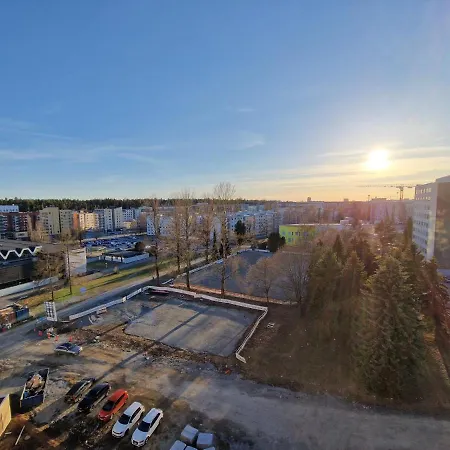 公寓 62m2 10th Floor Modern With Sauna And View