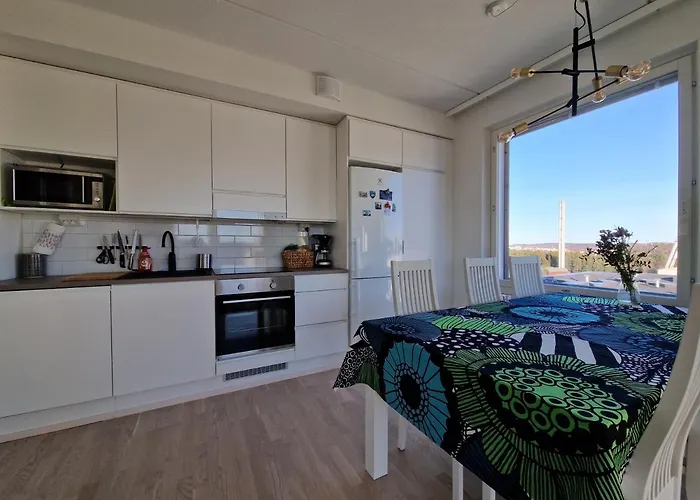 62m2 10th Floor Modern With Sauna And View Tampere