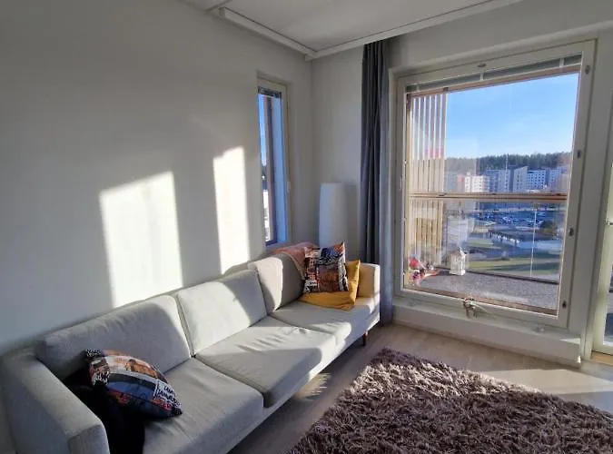 62m2 10th Floor Modern With Sauna And View * 탐페레