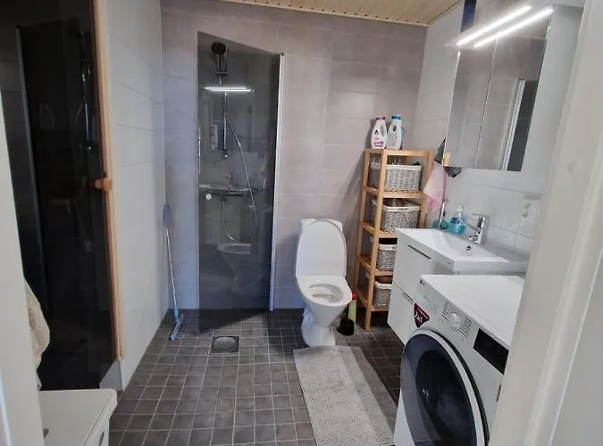 아파트 62m2 10th Floor Modern With Sauna And View *